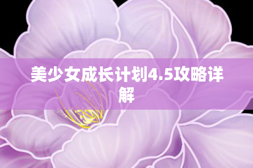 美少女成长计划4图片