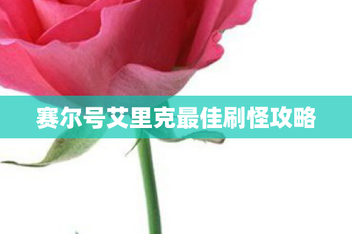 赛尔号艾里克最佳刷怪攻略图片