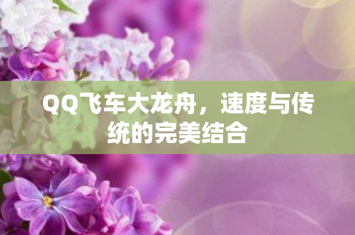 速度与传统的完美结合图片