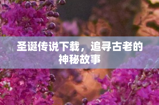 追寻古老的神秘故事图片