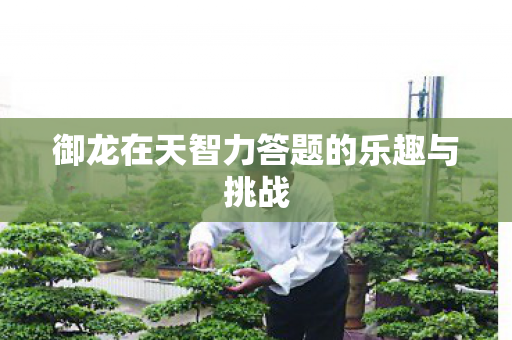 御龙在天智力答题的乐趣与挑战图片
