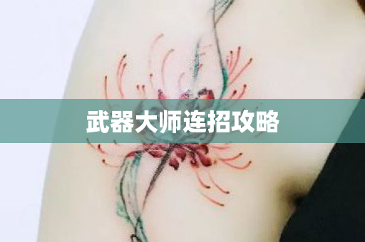 武器大师连招攻略图片