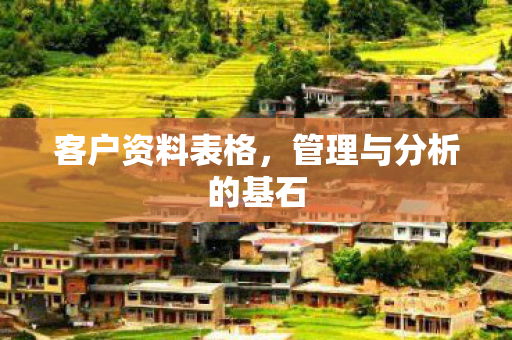 管理与分析的基石图片