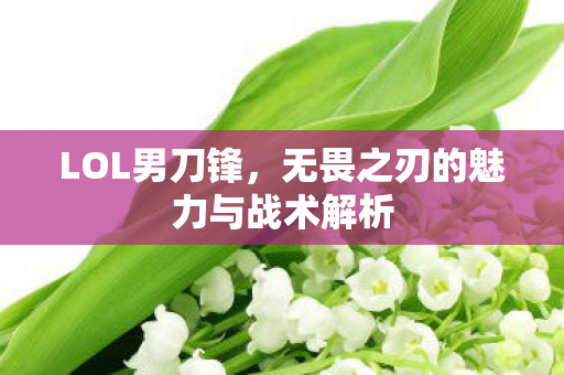 无畏之刃的魅力与战术解析图片