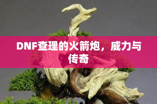 DNF查理的火箭炮图片