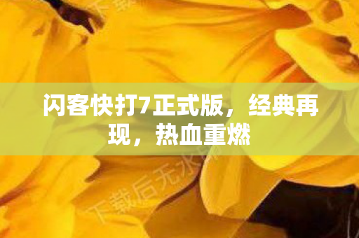 闪客快打7正式版图片