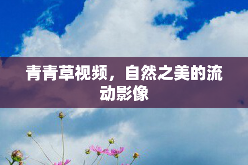 自然之美的流动影像图片