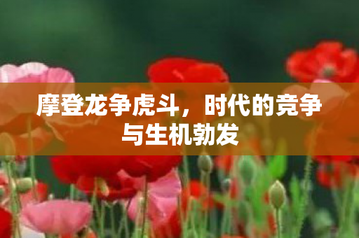 时代的竞争与生机勃发图片