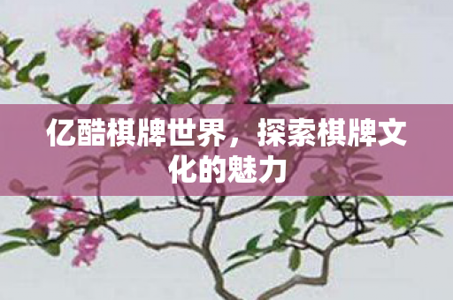 探索棋牌文化的魅力图片