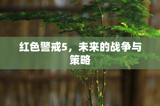 未来的战争与策略图片