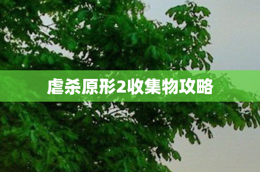 虐杀原形2收集物攻略图片