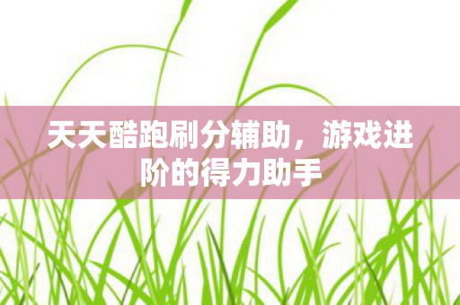 游戏进阶的得力助手图片
