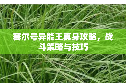 赛尔号异能王真身攻略图片