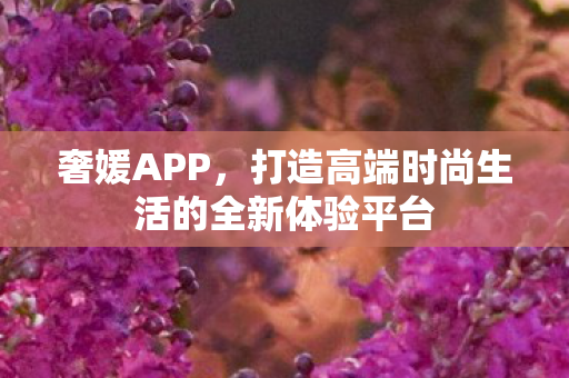 打造高端时尚生活的全新体验平台图片