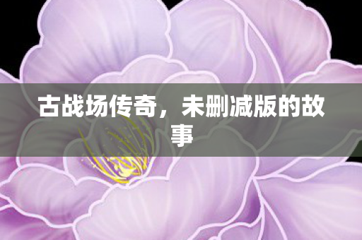 未删减版的故事图片