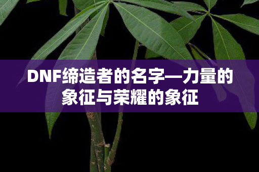 力量的象征与荣耀的象征图片