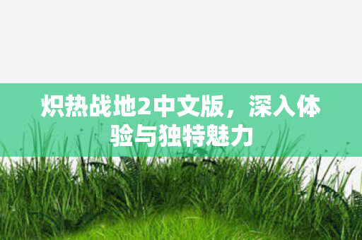 深入体验与独特魅力图片