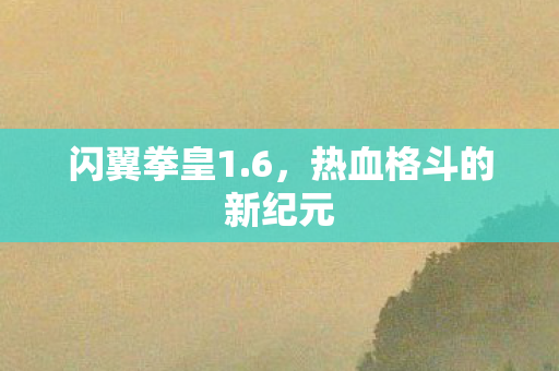 热血格斗的新纪元图片
