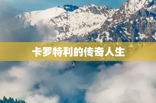 卡罗特利的传奇人生图片