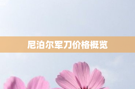 尼泊尔军刀价格概览图片