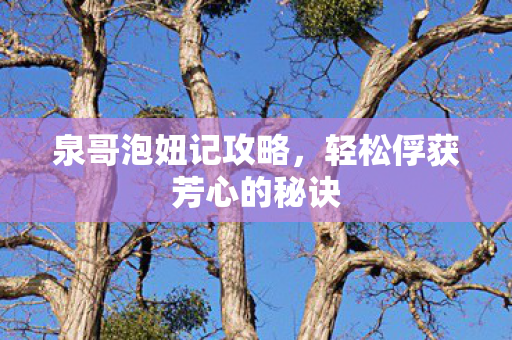 轻松俘获芳心的秘诀图片