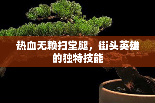 街头英雄的独特技能图片