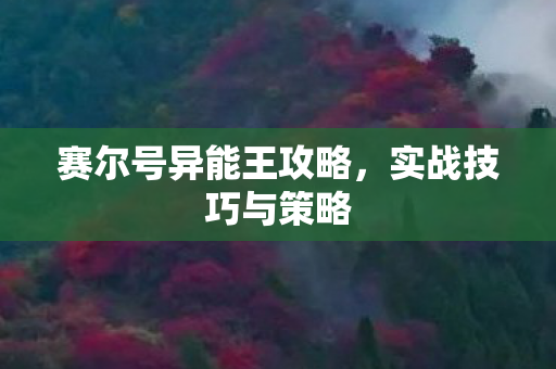 赛尔号异能王攻略图片