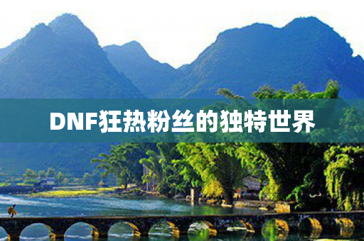 DNF狂热粉丝的独特世界图片