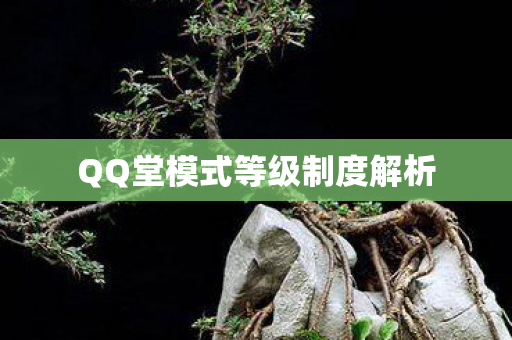 QQ堂模式等级制度解析