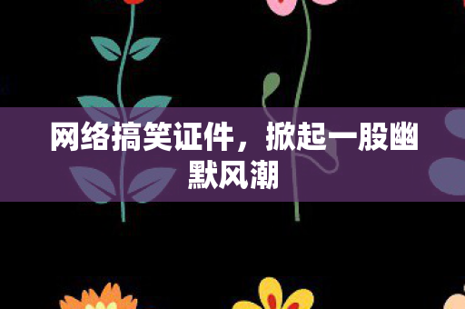 掀起一股幽默风潮图片