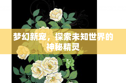探索未知世界的神秘精灵图片