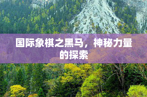国际象棋之黑马图片