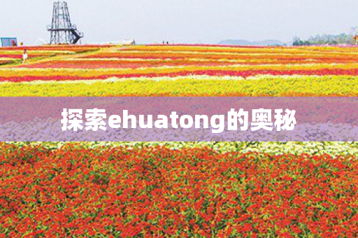 探索ehuatong的奥秘图片