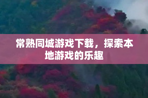 探索本地游戏的乐趣图片
