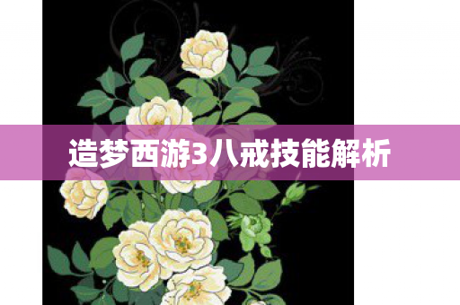 造梦西游3八戒技能解析图片
