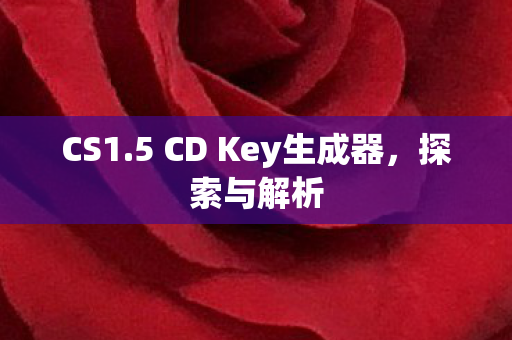 5 CD Key生成器图片