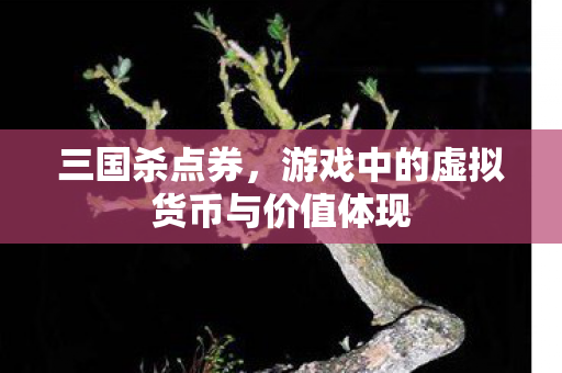 游戏中的虚拟货币与价值体现图片