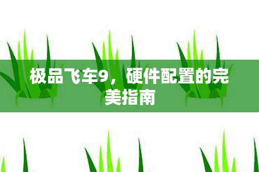 硬件配置的完美指南图片