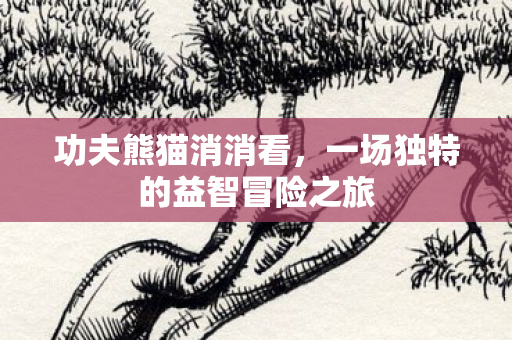 一场独特的益智冒险之旅图片
