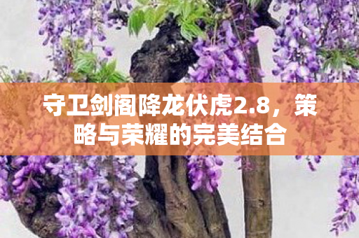 策略与荣耀的完美结合图片