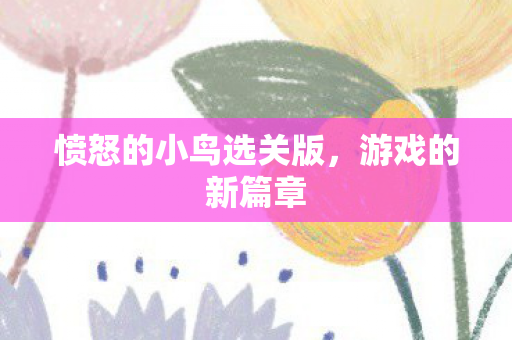 愤怒的小鸟选关版图片