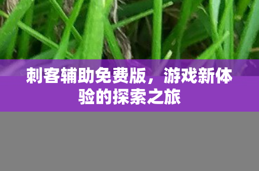 游戏新体验的探索之旅图片