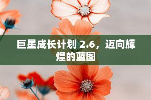 巨星成长计划 2图片