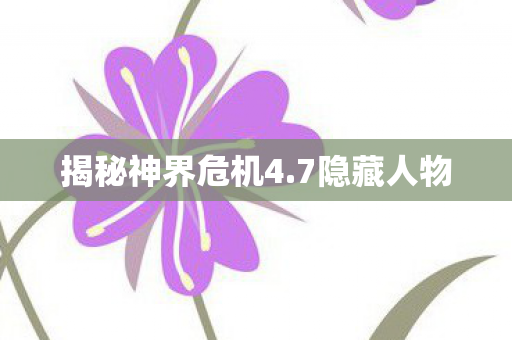 揭秘神界危机4图片