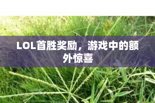 游戏中的额外惊喜图片