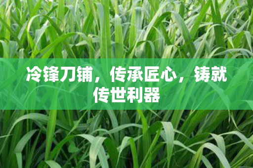 铸就传世利器图片