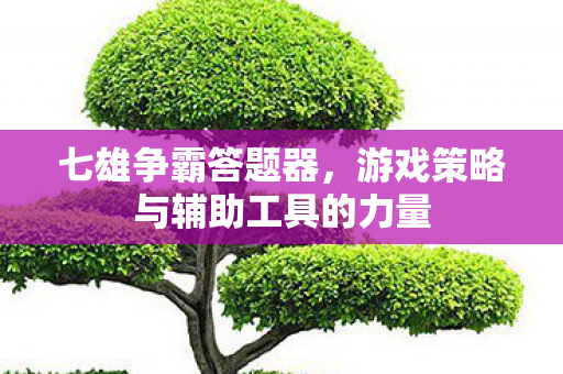 游戏策略与辅助工具的力量图片