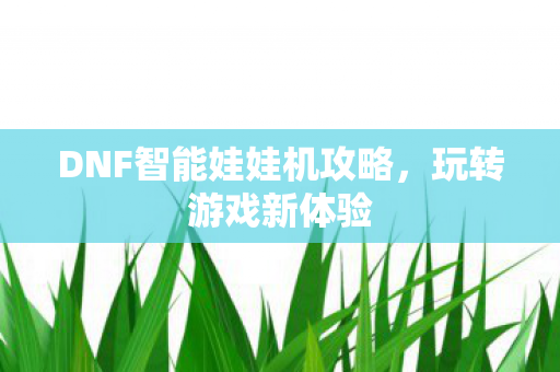 DNF智能娃娃机攻略图片