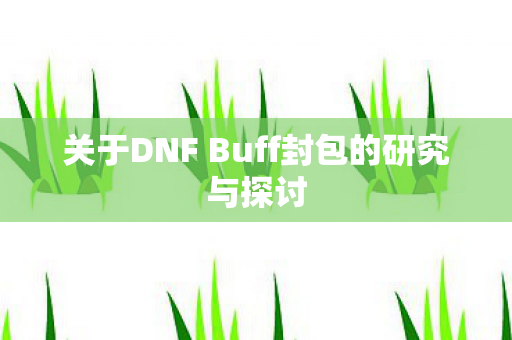 关于DNF Buff封包的研究与探讨图片