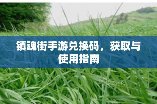 镇魂街手游兑换码图片